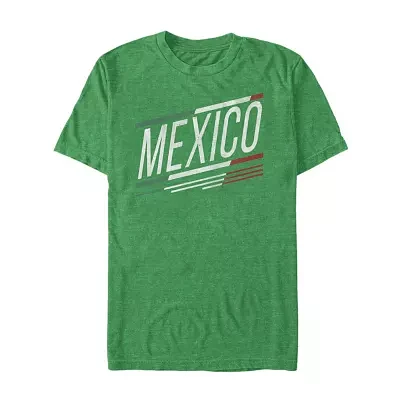 Mens Short Sleeve Mexico Graphic T-Shirt