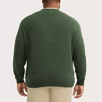 IZOD Soft Touch Big and Tall Mens Crew Neck Long Sleeve Sweatshirt