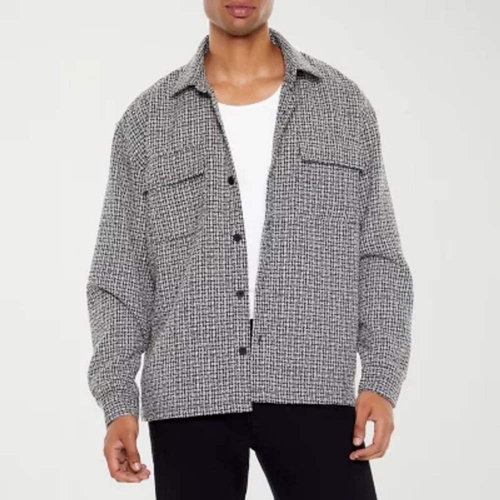 Forever 21 Mens Long Sleeve Button-Down Shirt