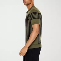 Forever 21 Mens Short Sleeve Sweater Polo Shirt