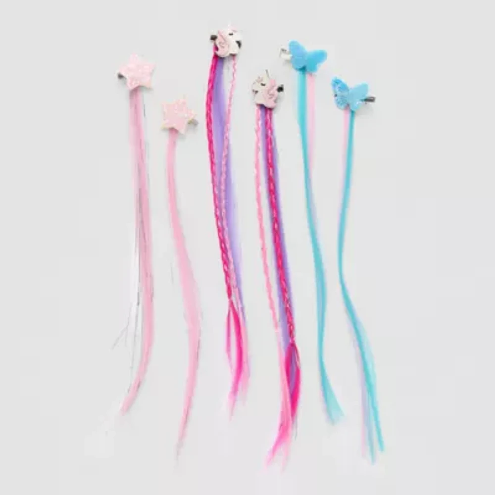 Capelli of N.Y. 6-pc. Girls Hair Clip