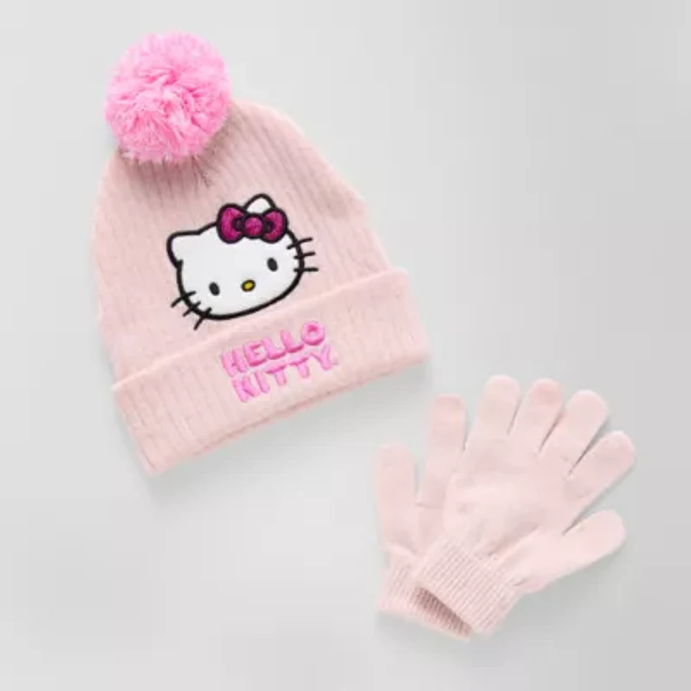 Capelli of N.Y. Big Girls 2-pc. Hello Kitty Cold Weather Set