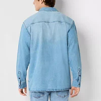 Arizona Mens Denim Big and Tall Jacket