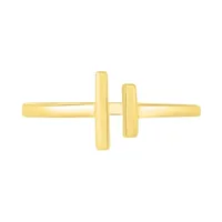 8.5MM 10K Gold Round Band