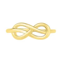 6.5MM 10K Gold Infinity Band