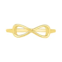 5MM 10K Gold Infinity Band