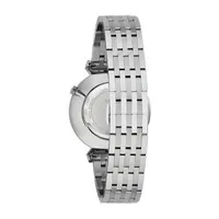 Bulova Regatta Mens Silver Tone Stainless Steel Bracelet Watch 96a233
