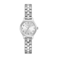 Caravelle Designed By Bulova Womens Silver Tone Stainless Steel Bracelet Watch 43l209