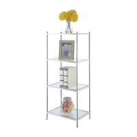 Convenience Concepts Royal Crest 4-Tier Tower Bookcase