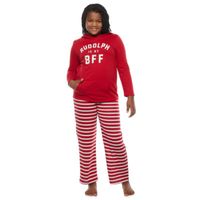 North Pole Trading Co. Little & Big Unisex Rudolph Bff 2-pc. Christmas Pajama Set