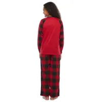 North Pole Trading Co. Unisex Red Buffalo 2-pc. Christmas Pajama Set