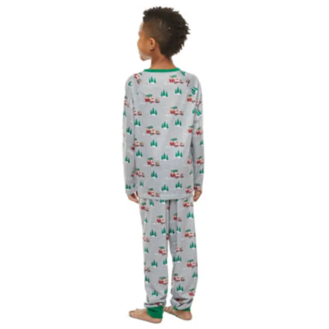 North Pole Trading Co. Girls Very Merry 2-pc. Christmas Pajama Set, Color:  Very Merry Red - JCPenney