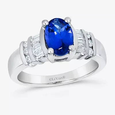 Le Vian® Grand Sample Sale™ Ring featuring Blueberry Tanzanite® Vanilla Diamonds® set in 14K Vanilla Gold®