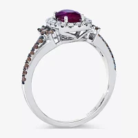 Le Vian® Grand Sample Sale™ Ring featuring 3/4 CT. Passion Ruby™ 1/3 Chocolate Diamonds® 1/5 Nude Diamonds™ set 14K Vanilla Gold®