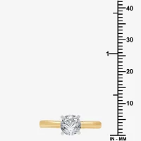 (G / Si1-Si2) Womens 1 1/4 CT. T.W. Lab Grown White Diamond Sterling Silver Round Solitaire Bridal Set