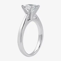 I Said Yes (G / Si1-Si2) Womens 1 1/4 CT. T.W. Lab Grown White Diamond Sterling Silver Solitaire Bridal Set