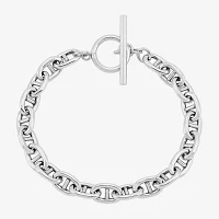 Made in Italy Sterling Silver 7.5 Inch Mariner Link Bracelet