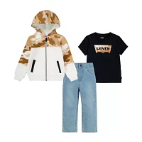 Levi's Little Boys 3-pc. Pant Set