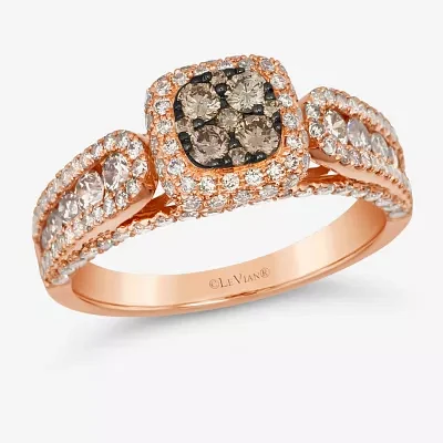 Le Vian® Ring featuring 5/8 CT. Chocolate Diamonds® 1 3/4 Nude Diamonds™ set 14K Strawberry Gold®