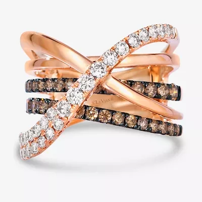 Le Vian® Ring featuring Chocolate Diamonds® Nude Diamonds™ set in 14K Strawberry Gold®