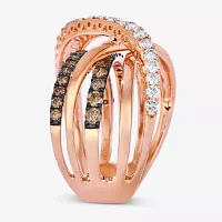 Le Vian® Ring featuring Chocolate Diamonds® Nude Diamonds™ set in 14K Strawberry Gold®