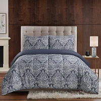 Hudson & Main Kamden 3-pc. Reversible Comforter Set