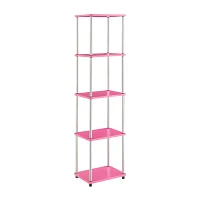 Desing2go 4-Shelf Bookshelf