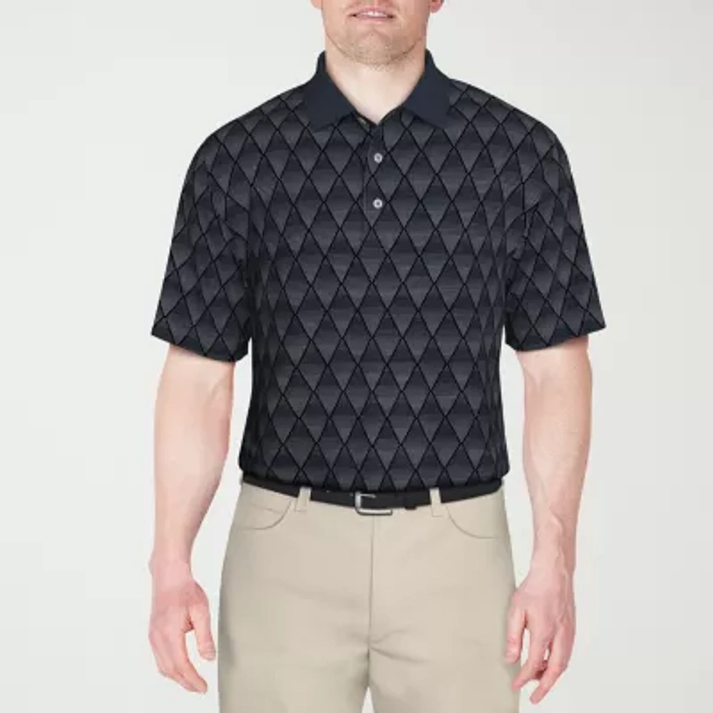 PGA TOUR Mens Short Sleeve Polo Shirt