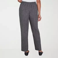 Alfred Dunner Worth Avenue Womens Straight Pull-On Pants