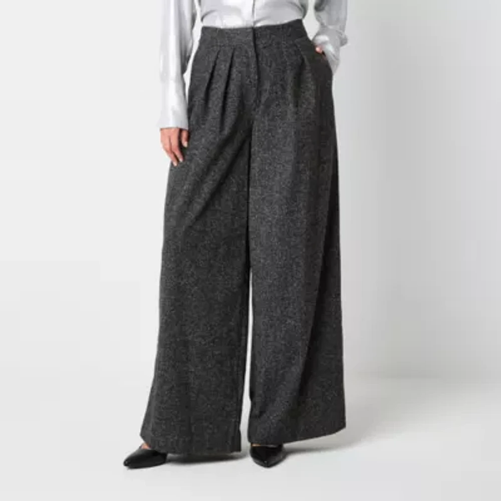 Worthington Tall Womens Wide Leg Pant