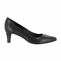 Easy Street Womens Pointe Pointed Toe Stiletto Heel Pumps