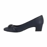 Easy Street Womens Eloise Block Heel Pumps