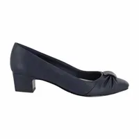 Easy Street Womens Eloise Block Heel Pumps