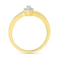 Womens / CT. T.W. Natural White Diamond 10K Gold Cocktail Ring