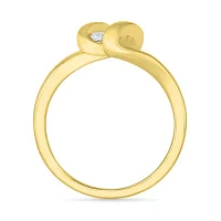 Womens / CT. T.W. Natural White Diamond 10K Gold Cocktail Ring