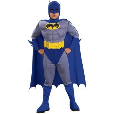 Boys Brave & Bold Batman Deluxe Costume - Dc Comics