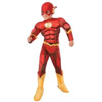 Boys The Flash Deluxe Costume - Dc Comics 5-pc.