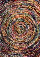 nuLoom Ardelle Swirl Shaggy Rug