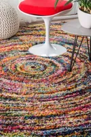 nuLoom Ardelle Swirl Shaggy Rug