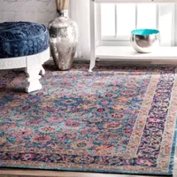 nuLoom Vintage Persian Floral Isela Rug