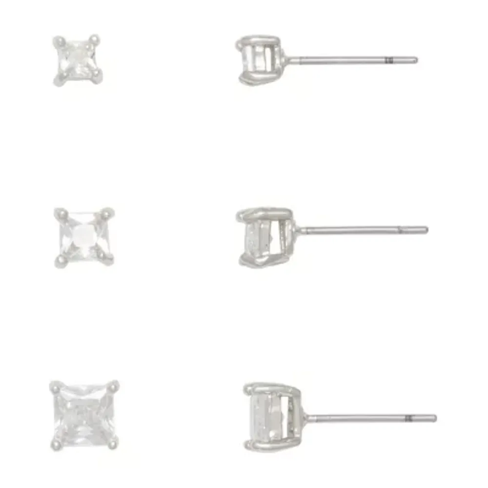 Mixit Hypoallergenic 3 Pair Earring Set