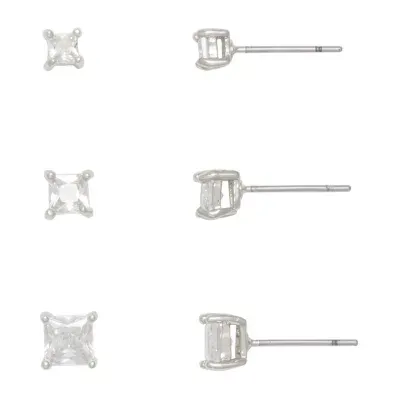 Mixit Hypoallergenic 3 Pair Earring Set