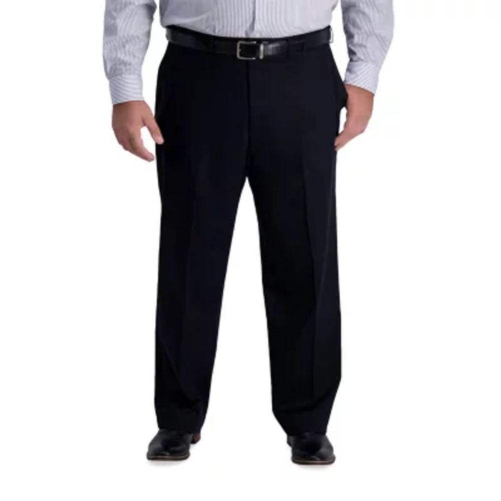 Men's Big & Tall Trousers, Khaki & Flat Front Pants