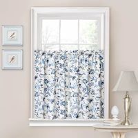 Waverly Carolina Crewel 2-pc. Rod Pocket Window Tier