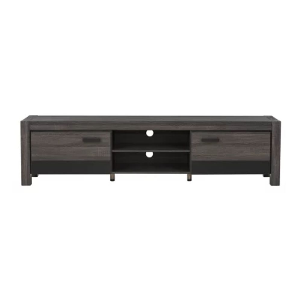 Corliving Joliet Modern TV Stand with Doors