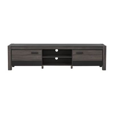 Corliving Joliet Modern TV Stand with Doors