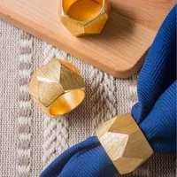 Design Imports Triangle 6-pc. Napkin Rings