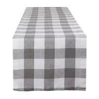 Design Imports Buffalo Check Table Runner