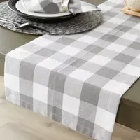 Design Imports Buffalo Check Table Runner