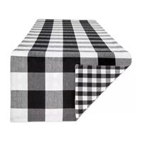 Design Imports Gingham Buffalo Check Table Runners